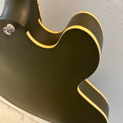 Epiphone CASINO 2021 - OLIVE WORN with Excellent Case FULLY HOLLOW-P-90s image 11