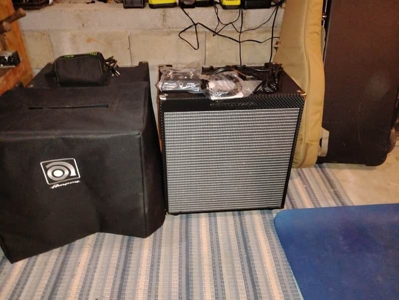 Ampeg RB-115 Rocket Bass 200-Watt 1x15" Bass Combo 2021 - Present - Blue Check image 1