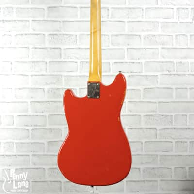 Fender Bronco Dakota Red Electric Guitar With Case – 1967 image 2