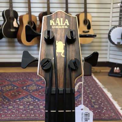 Kala Striped Ebony Acoustic-Electric U-Bass w/Padded Gig Bag image 7