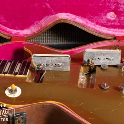 1955 Gibson Les Paul Goldtop Tune-O-Matic Bridge image 21