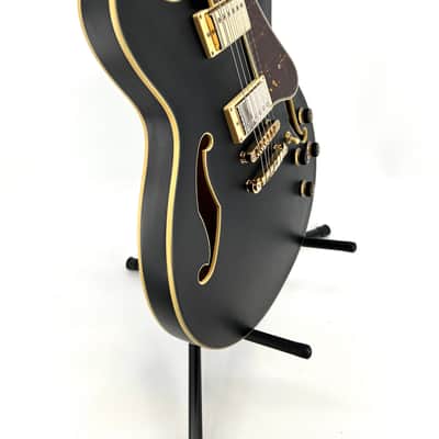 Ibanez Artcore Series AS73GBKF Semi Hollow - Flat Black Finish image 4