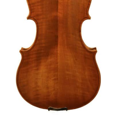 Adagio EM-155-3/4 Solid Spruce Top Beginner-Intermediate 3/4 Size Violin Outfit w/Oblong Case & Bow image 3