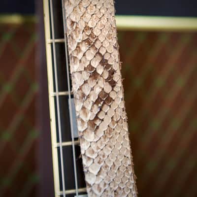 Real Snakeskin Python Custom Guitar Strap ~ Randy Rhoads Style image 3
