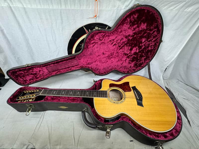 Taylor 655-CE 655ce 12-string Acoustic Guitar with Case 2000 image 1