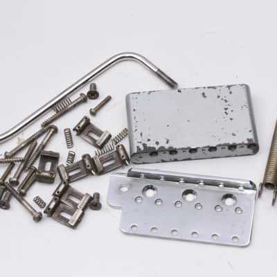 Aged Pre-CBS 50's Tremolo Vintagecorrect, Pat. Pend.Saddles, Made in UK image 7