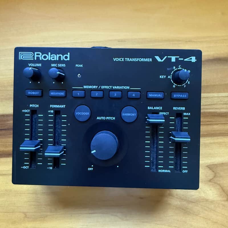 Roland VT-4 Voice Transformer 2018 - Present - Black image 1