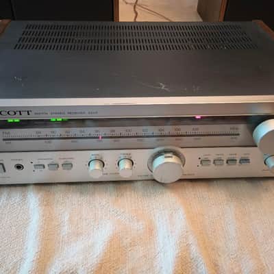Scott 335r receiver in very good condition -1970's image 2