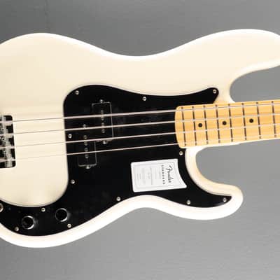 Fender Standard Precision Bass - Olympic White w/Maple image 1