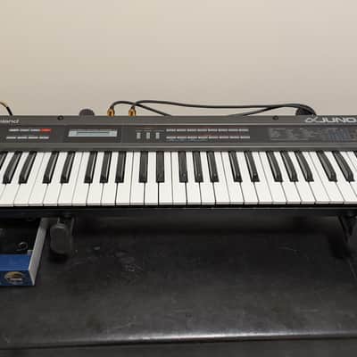 Roland Alpha Juno-2 61-Key Programmable Polyphonic Synthesizer 1985
