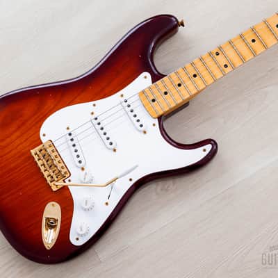 2024 Fender Custom Shop Limited Edition 70th Anniversary ‘54 Stratocaster Journeyman Relic Violin Burst, Lightweight image 1