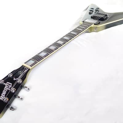 CASE QUEEN! Gibson Custom Shop Adam Jones Flying V Collector’s Edition Electric Guitar - Reverse Antique Silverburst Murphy Lab Aged image 12