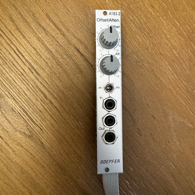 Doepfer A-183-2 Offset Attenuator Eurorack module image 1