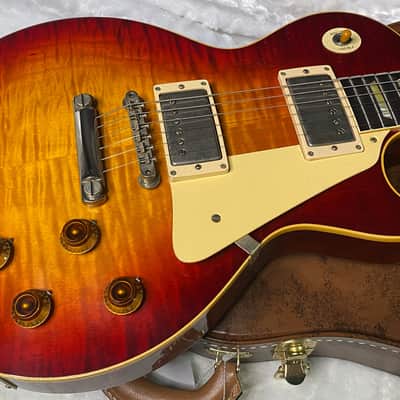 NEW! Gibson Custom Shop 1959 Les Paul Standard Murphy Lab Light Aged - Dark Cherry - Only 8.55 lbs - One Off! Dealer Select - Authorized Dealer - G07378 image 9