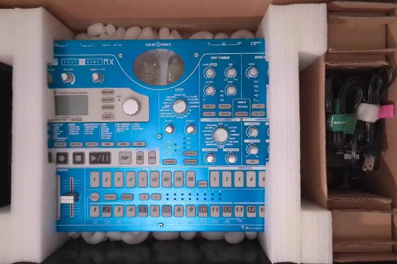 Korg Emx-1 2000s - Blue image 1