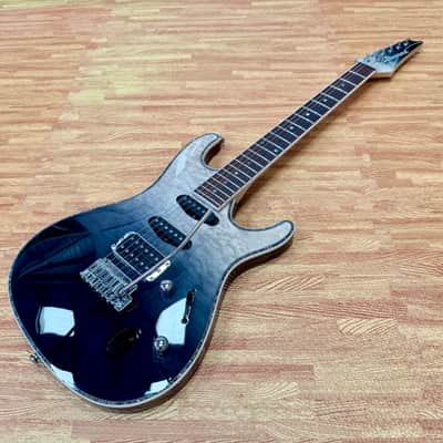 🔥2024🔥 Ibanez SA360NQM Black Mirage Gradation HSS Electric Guitar~ MINT! image 2