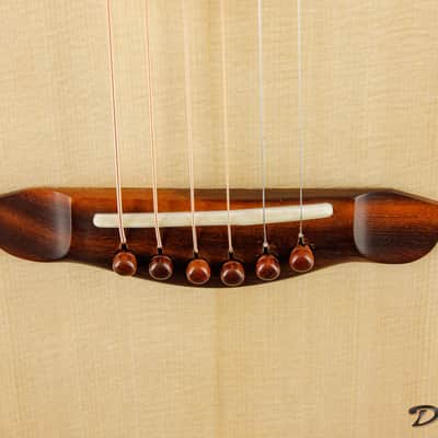 2025 Hatcher Greta 25th Anniversary, Fiddleback Mahogany/Swiss Moonspruce image 9