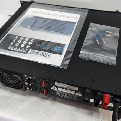 Legendary Amplifier Crest  Audio Professional Power Amplifier 6001 Crest’s legendary “overbuilt” power supply . Made In USA image 3