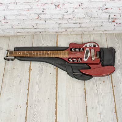 Traveler - Speedster Standard Travel Electric Guitar Red Metallic w/Bag - USED image 12