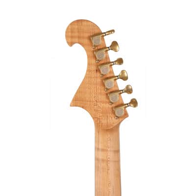 Colletti Guitars Speed of Sound Tangerine Quilt Maple Top image 14