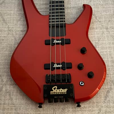 Status Graphite S4000 4 string headless bass image 1