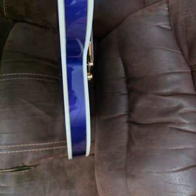 Epiphone Sheraton II Pro with Pau Ferro Fretboard 2019 - Midnight Sapphire with hard case image 13