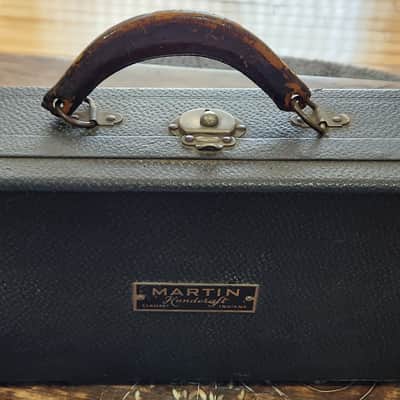VERY RARE! Martin Handcraft Trumpet 'Dansant Era' Silver Plated Medium Bore 1926-1936 Elkhart, Indiana, USA image 14