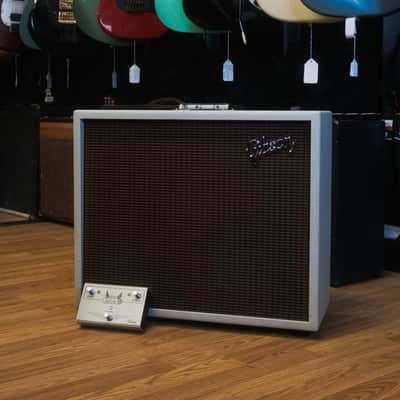 Gibson Dual Falcon 20 2-Channel 15-Watt 2x10" Guitar Combo in Cream Bronco Vinyl with Oxblood Grille w/ Footswitch, Manual, Cover, Original Box (Excellent) *Free Shipping* image 2