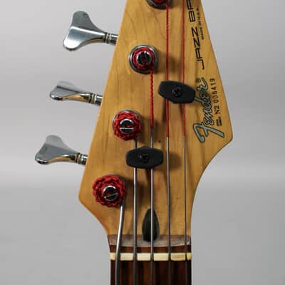 1993 Fender Jazz Bass Plus V 5-String Bass Black w/HSC image 5