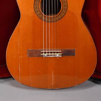 1971 S.Yairi Classical Acoustic Guitar Natural Finish w/HSC image 2