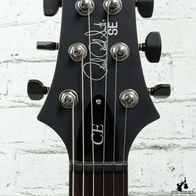 PRS SE CE24 Standard Satin Charcoal w/ Bag (#1272) image 6