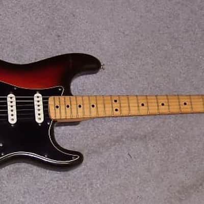 Fender Stratocaster... hard tail ...1975 ...3 tone sunburst image 1