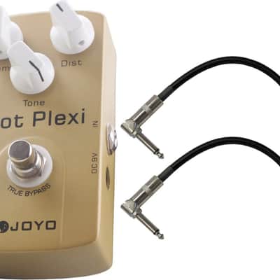Joyo JF-32 Hot Plexi Pedal US Dealer w/ 2 Patch Cables image 1