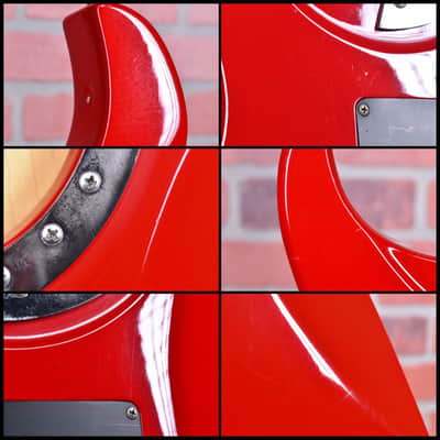 George Washburn Signature Series EC-26 Atlantis Red 1987 w/OHSC (Refin) image 11
