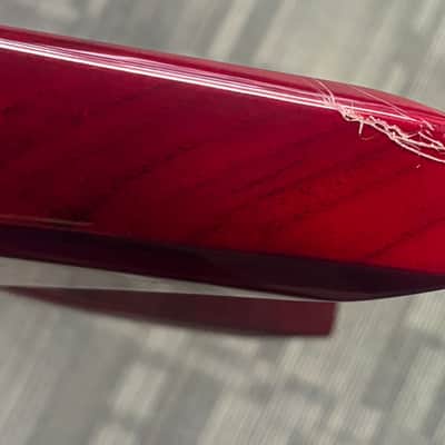 Jackson Rhoads RX10D electric guitar in transparent red finish w/ case image 2