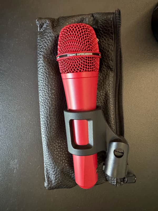 Telefunken M80 Custom Handheld Supercardioid Dynamic Microphone 2010s - Red with Matching Grill image 1