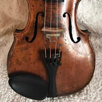 1800-1850ca Saxony/Klingenthal Old Violin 4/4 image 1