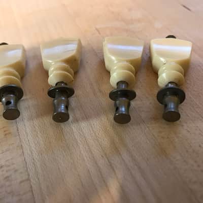1940s or 1950s Vintage Kluson Keystone / Tulip Ukulele Tuners - Martin Style 0 and Others image 4