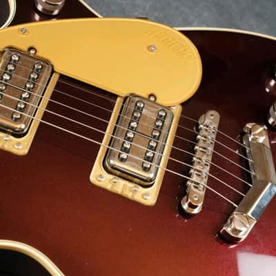 Gretsch G6228 Players Edition Jet BT with V-Stoptail - Dark Cherry Metallic image 4