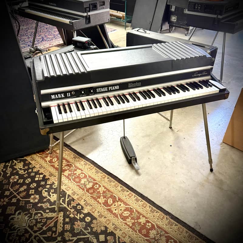 Fender Rhodes 73 MK II Stage electric piano 1970’s - Flat top original vintage USA image 1