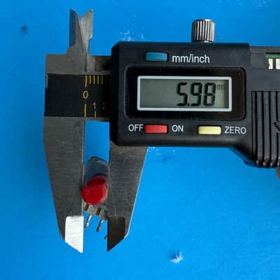 CRATE AMPEG Guitar Amplifier Part: Red D-Shaft 10K LOG Potentiometer 70-103-68 image 7