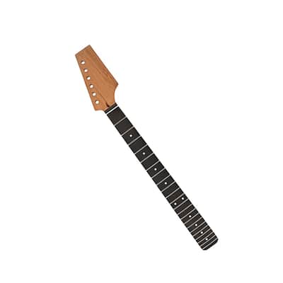 Roasted Electric Guitar Neck, Rosewood Fingerboard,Half Paddle Headstock 22 Frets, 9.5" image 1