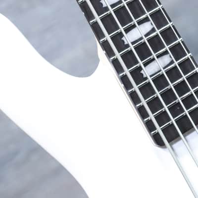 Spector NS Icon Bolt-On 5 White Aguilar Electronics Dual Soapbar Electric Bass image 6