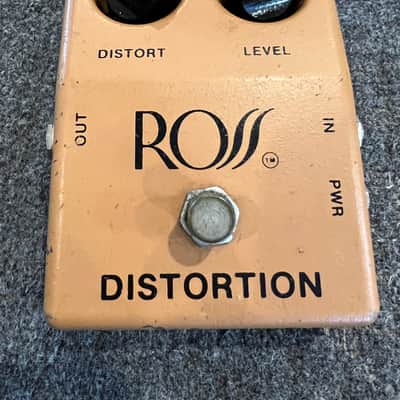 Ross Distortion Guitar Effects Pedal 1970s Chanute Kansas - Tan image 1