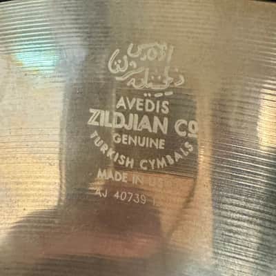 Zildjian 18" A Custom Crash Cymbal 2010 - Brilliant image 4