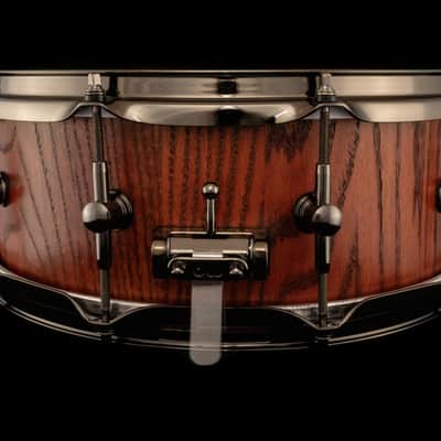 Woodland Percussion 14x5.5" Red Oak Stave Snare Drum image 5