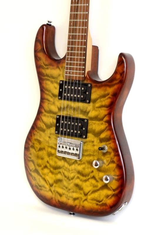 Washburn Pro X-Series X12 QVS Quilted Maple Sunburst Seymour