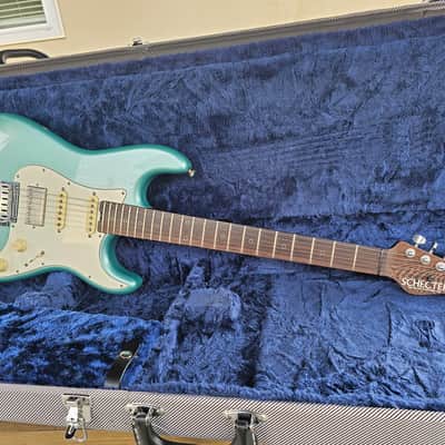 Schecter Nick Johnston USA Custom Shop Aged Teal Bild 1