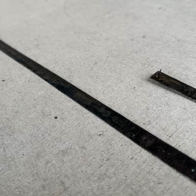 Rogers Bass Drum Hoop Inlay 1960 Black Diamond Pearl image 8