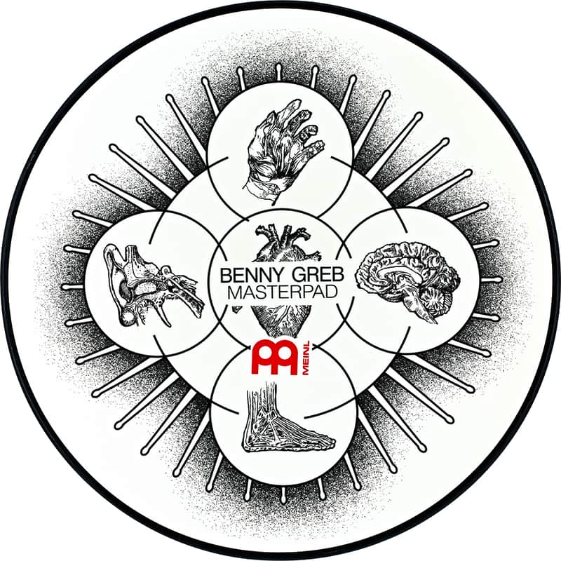 Meinl MPP-12-BG Practice Pad - 12" - Amazon's Lowest Price